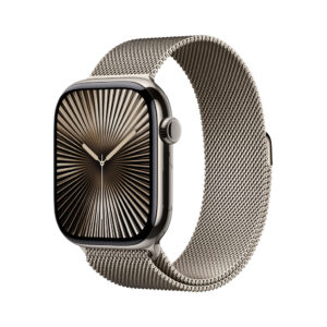 Apple Watch Series 10 OLED 46 mm Digitaal 416 x 496 Pixels Touchscreen 4G Titanium Wifi GPS
