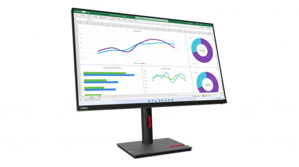 Lenovo ThinkVision T32h-30 LED display 80 cm (31.5") 2560 x 1440 Pixels Quad HD Zwart - Afbeelding 9