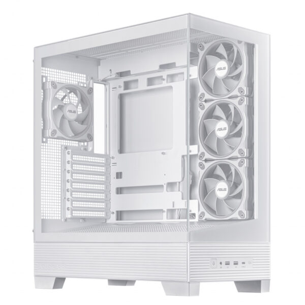 ASUS A31 Plus TG ARGB WHITE Midi Tower Wit - Afbeelding 10