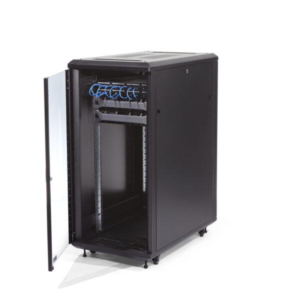 StarTech.com 4 Post 32U Netwerkkast, Vergrendelbare 19" Patchkast voor Computer / AV / IT / Data Apparatuur, Server Rack voor Bu - Afbeelding 6