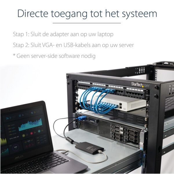 StarTech.com USB Crash Cart adapter met bestandsoverdracht & video-opname - Afbeelding 13