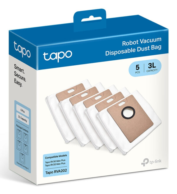 TP-Link Tapo RVA202 Stofzak Robotstofzuiger - Afbeelding 2