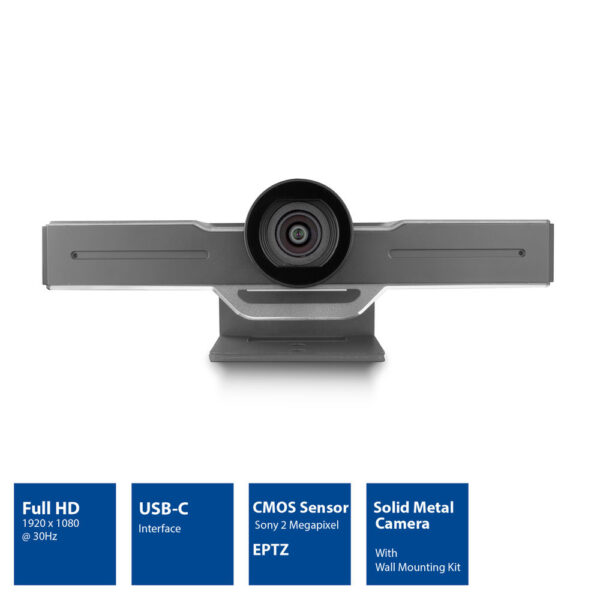ACT Full HD Conference Camera met microfoon, pan, tilt en zoom - Afbeelding 4