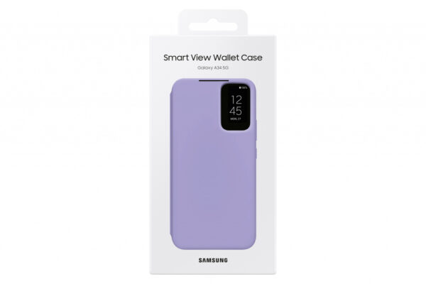 Samsung EF-ZA346 mobiele telefoon behuizingen 16,8 cm (6.6") Portemonneehouder Bosbes - Afbeelding 4