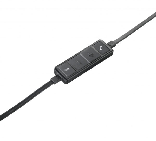 Logitech 981-000519 hoofdtelefoon/headset Bedraad Hoofdband Kantoor/callcenter USB Type-A Zwart, Zilver - Afbeelding 6