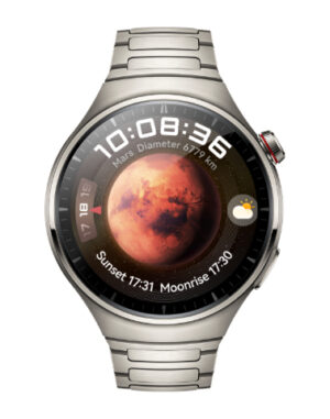 Huawei WATCH 4 Pro 3,81 cm (1.5") AMOLED 48 mm Digitaal 466 x 466 Pixels Touchscreen Titanium Wifi GPS