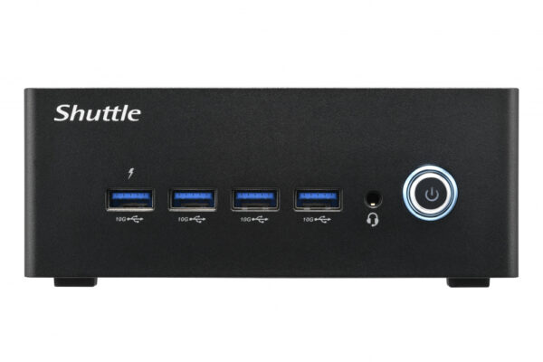 Shuttle Nano PC NT10H9, Intel Core Ultra 9 185H, Intel Arc graphics, 2xHDMI, 2xUSB 4.0 (DP), 2x2.5Gbit LAN, incl. VESA, 24/7 per - Afbeelding 2