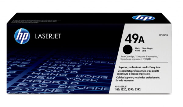 HP 49A originele zwarte LaserJet tonercartridge