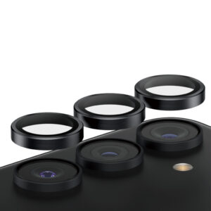 PanzerGlass ® Hoops® Black Camera Lens Protector Samsung Galaxy S24+ Doorzichtige schermbeschermer 1 stuk(s)
