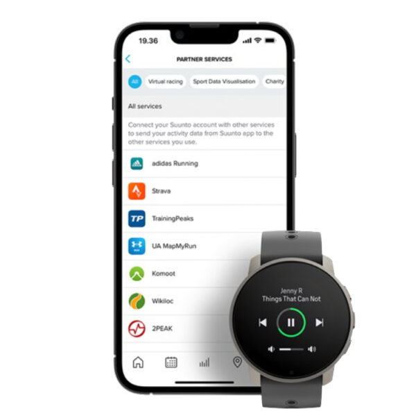 Suunto 9 Peak Pro 3,05 cm (1.2") Puntmatrix 43 mm Digitaal 240 x 240 Pixels Touchscreen Titanium GPS - Afbeelding 2