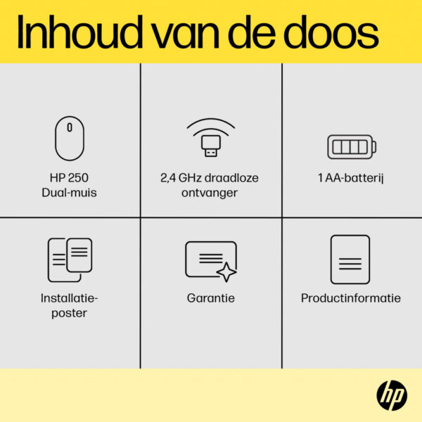 HP 250 Dual-muis - Afbeelding 5