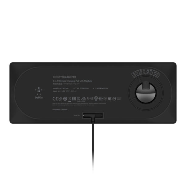 Belkin BOOST↑CHARGE PRO Hoofdtelefoons, Smartphone, Smartwatch Zwart Draadloos opladen Snel opladen Binnen - Afbeelding 6