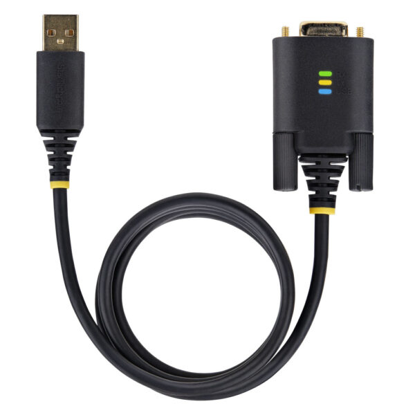 StarTech.com 1m USB naar Seriëel Adapter Kabel, COM Retention, Verwisselbare Schroeven/Moeren, USB-A naar RS232 DB9 Converter, F - Afbeelding 6