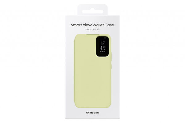 Samsung EF-ZA346 mobiele telefoon behuizingen 16,8 cm (6.6") Portemonneehouder Limoen - Afbeelding 7