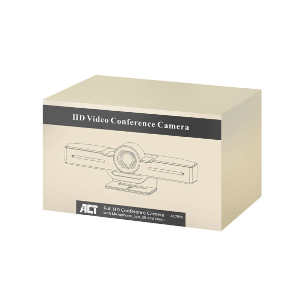ACT Full HD Conference Camera met microfoon, pan, tilt en zoom - Afbeelding 8