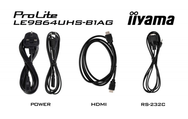 iiyama LE9864UHS-B1AG beeldkrant Digitale signage flatscreen 2,49 m (98") Wifi 500 cd/m² 4K Ultra HD Zwart Type processor Androi - Afbeelding 11
