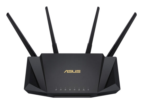 ASUS RT-AX58U draadloze router Gigabit Ethernet Dual-band (2.4 GHz / 5 GHz) Zwart - Afbeelding 7