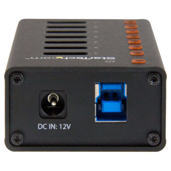 StarTech.com 7-poorts USB 3.0 hub - 5Gbps - op een desktop of op de wand monteerbare metalen behuizing - Afbeelding 2