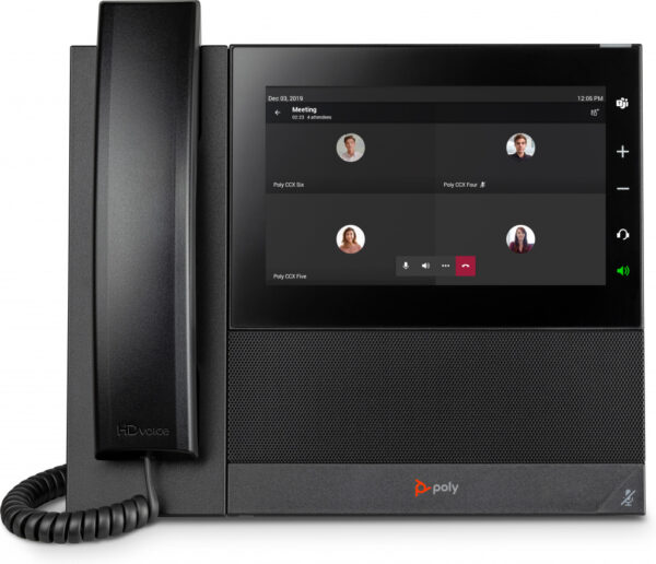 HP Poly CCX 600 Business Media Phone for Microsoft Teams and PoE-enabled IP telefoon - Afbeelding 5