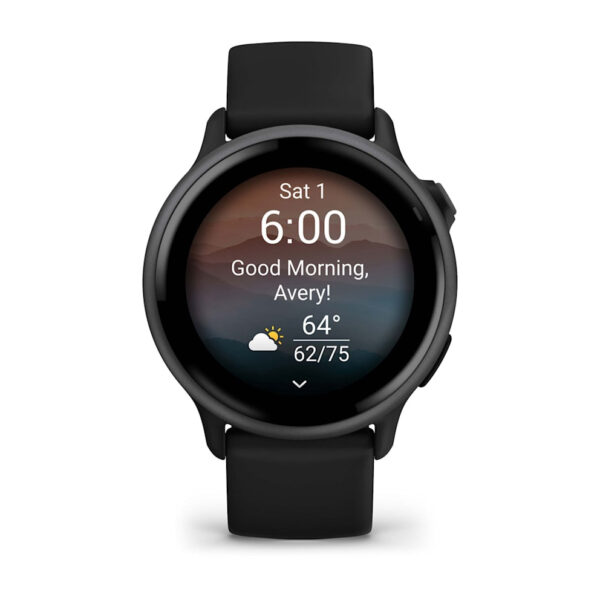 Garmin vívoactive 6 3,05 cm (1.2") AMOLED 42 mm Digitaal 390 x 390 Pixels Touchscreen Zwart Wifi GPS - Afbeelding 4