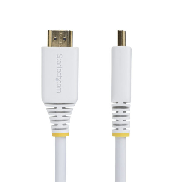 StarTech.com HDMI2-CABLE-4K60-6FW HDMI kabel 1,8 m HDMI Type A (Standaard) Wit - Afbeelding 3