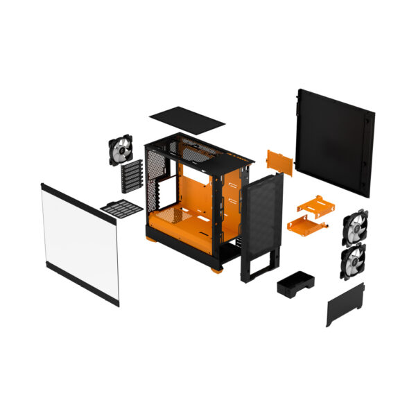 Fractal Design Pop Air Tower Zwart, Oranje - Afbeelding 12