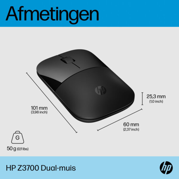HP Z3700 Dual Black-muis - Afbeelding 4