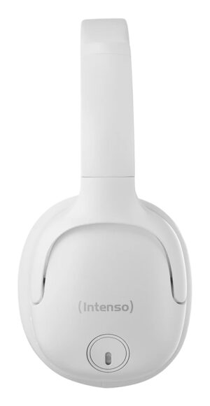 Intenso O400HA Hoofdtelefoons Draadloos Handheld Muziek/Voor elke dag Bluetooth Wit