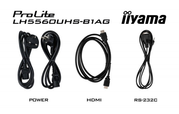iiyama LH5560UHS-B1AG beeldkrant Digitaal A-kaart 139,7 cm (55") LED Wifi 500 cd/m² 4K Ultra HD Zwart Type processor Android 11 - Afbeelding 4