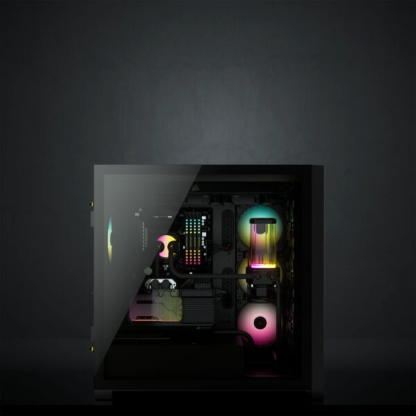 Corsair iCUE 5000X RGB Midi Tower Zwart - Afbeelding 3