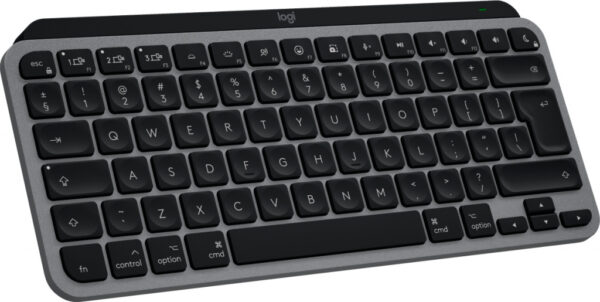 Logitech MX Keys Mini For Mac toetsenbord Thuis/Werk Bluetooth QWERTY US International Zwart, Grijs - Afbeelding 3