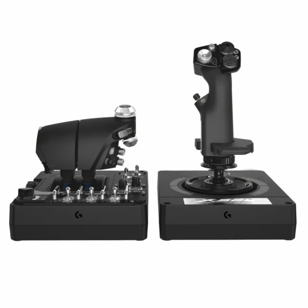 Logitech G G X56 Hotas Zwart USB 2.0 Vluchtsimulator Analoog/digitaal PC - Afbeelding 2