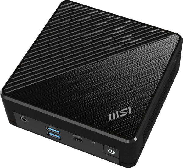 MSI CUBI N ADL S-225BEU PC/workstation barebone 0,69L maat pc Zwart N100 - Afbeelding 10