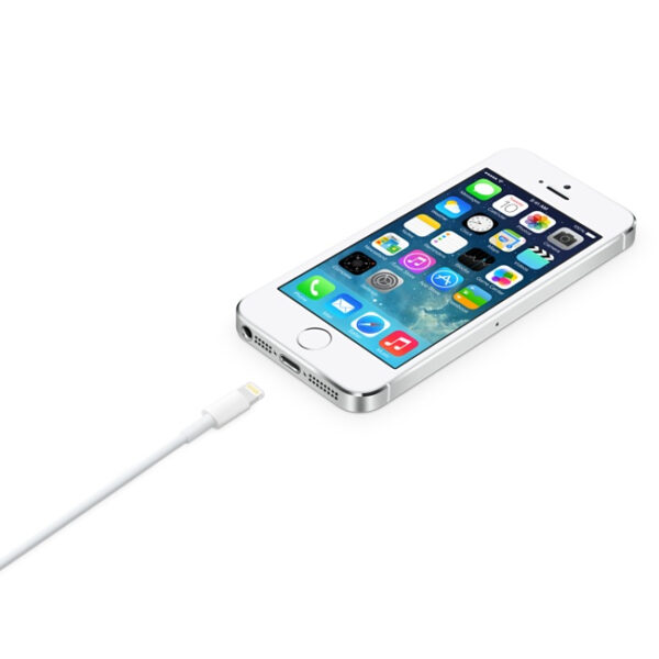 Apple Lightning - USB 2 m Wit - Afbeelding 2