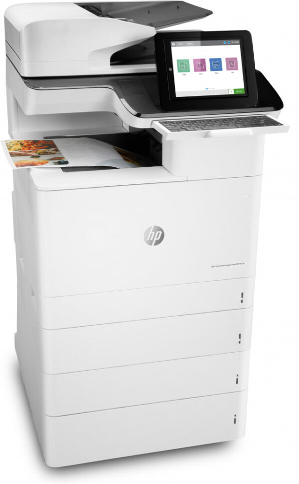 HP Color LaserJet Enterprise Flow LaserJet Enterprise Flow M776z Draadloos Multifunction Kleur Printer, Kopieerapparaat, scanne - Afbeelding 4