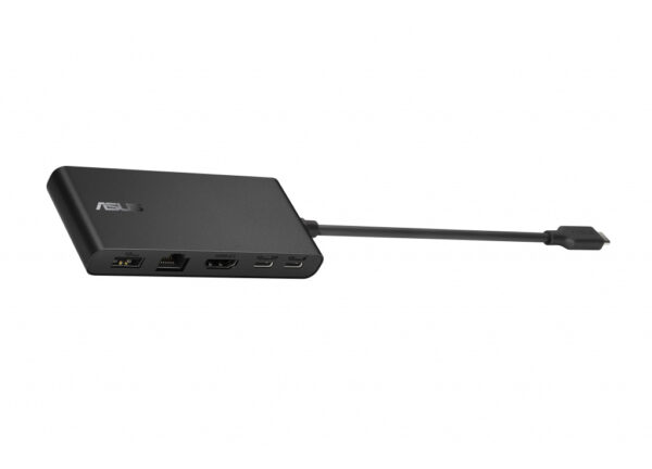 ASUS Dual 4K USB-C Dock DC201 Bedraad USB 3.2 Gen 2 (3.1 Gen 2) Type-C Zwart