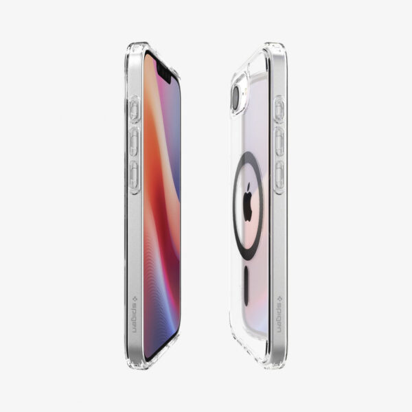Spigen Ultra Hybrid (MagFit) mobiele telefoon behuizingen 15,5 cm (6.1") Hoes Koolstof, Transparant - Afbeelding 4