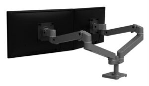 Ergotron LX Pro Series 45-686-293 flat panel bureau steun 68,6 cm (27") Donkergrijs