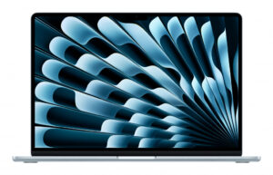 Apple MacBook Air Apple M M4 Laptop 38,9 cm (15.3") 24 GB 512 GB SSD Wi-Fi 6E (802.11ax) macOS Sequoia Blauw