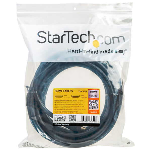 StarTech.com HDMM7MP HDMI kabel 7 m HDMI Type A (Standaard) Zwart - Afbeelding 2