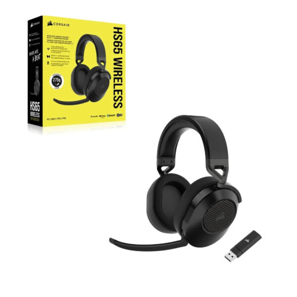 Corsair HS65 Headset Draadloos Hoofdband Gamen Bluetooth Zwart - Afbeelding 4