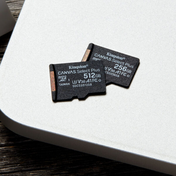 Kingston Technology Canvas Select 512GB micSDXC Plus 100R A1 C10 kaart + ADP - Afbeelding 8