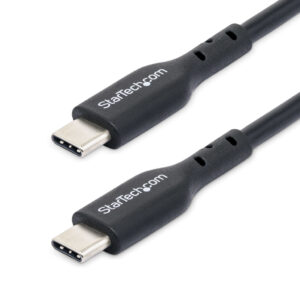 StarTech.com 4m USB-C Laadkabel, Opladen & Synchroniseren, 60W (3A) Power Delivery, USB 2.0 Type-C Laptop Oplaadkabel, TPE Mante