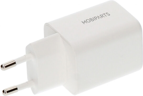 Mobiparts GaN Wall Charger USB-C/USB-A PD 3.0/QC 45W White - Afbeelding 5