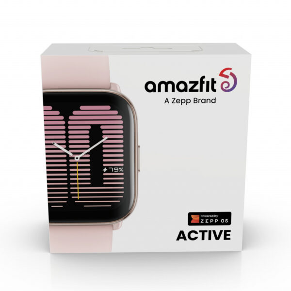 Amazfit Active 4,45 cm (1.75") AMOLED Digitaal 390 x 450 Pixels Touchscreen Roze GPS - Afbeelding 8
