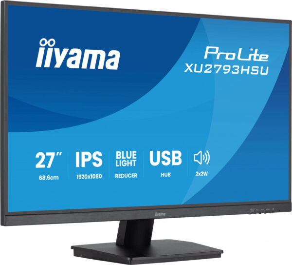 iiyama ProLite XU2793HSU-B7 computer monitor 68,6 cm (27") 1080 x 1920 Pixels Full HD LED Zwart - Afbeelding 3