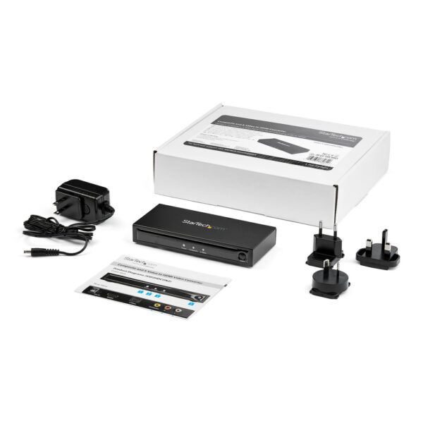 StarTech.com S-Video of composiet naar HDMI omvormer met audio 720p NTSC en PAL - Afbeelding 5