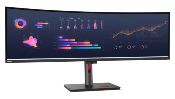 Lenovo ThinkVision P49w-30 LED display 124,5 cm (49") 5120 x 1440 Pixels DQHD Zwart - Afbeelding 5
