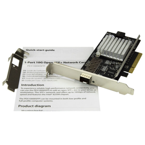 StarTech.com 1 Poort 10G Open SFP+ Netwerkkaart PCIe Intel Chip MM/SM - Afbeelding 5
