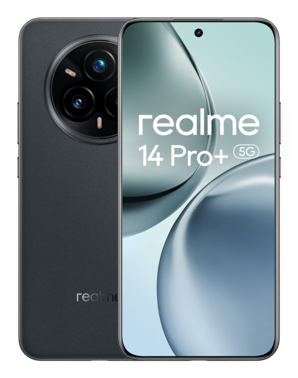 realme 14 Pro+ 5G 17,4 cm (6.83") Dual SIM Android 15 USB Type-C 12 GB 512 GB 6000 mAh Grijs - Afbeelding 3